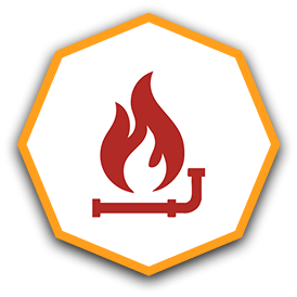 An icon of fire